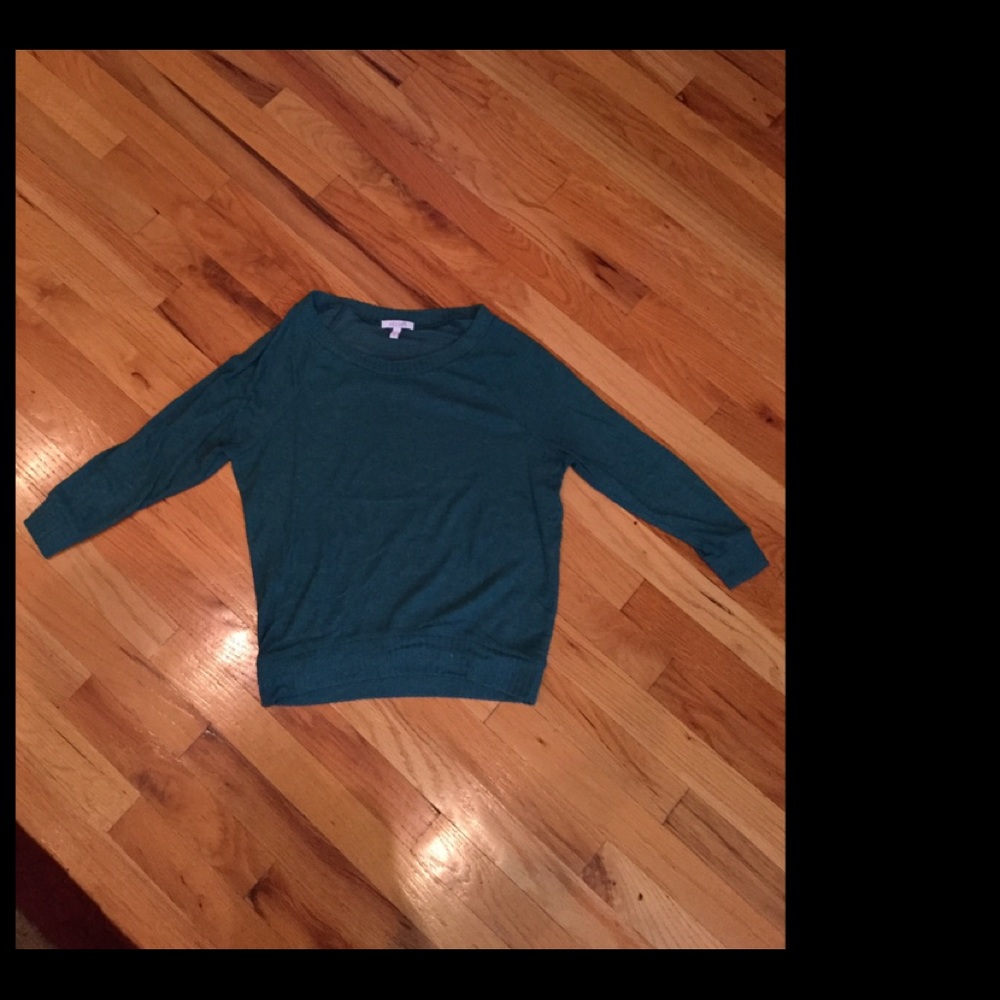 Hunter green long sleeve pullover long sleeve